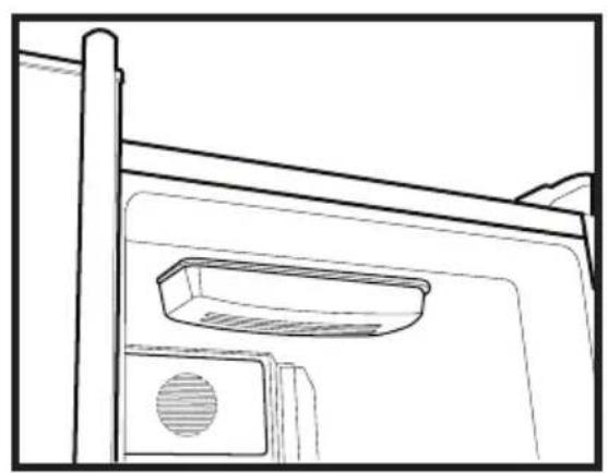 BLOMBERG IWD 1006 XT - Utskifting av lyspaeren innate i skapet - 2