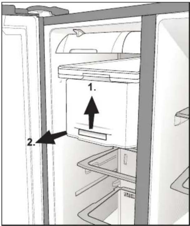 BLOMBERG IWD 1006 XT - Jäalokero ja vesiautomaatti - 1