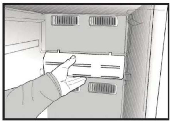 BLOMBERG IWD 1006 XT - Udskifting af det indvendige lys - 3