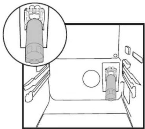 BLOMBERG IWD 1006 XT - Σύνδεση του σωλήνα vερού Οτο υμγείο - 5