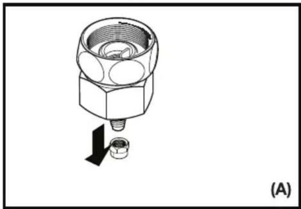 BLOMBERG IWD 1006 XT - Aansluiting van de waterleiding op de hoofdkoudwaterleiding (alleen bepaalde modellen) - 1