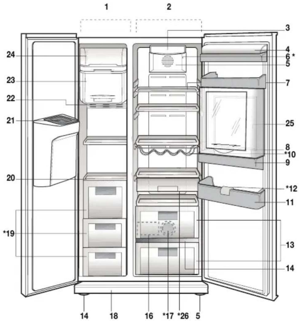 BLOMBERG IWD 1006 XT - Dit koleskab - 1