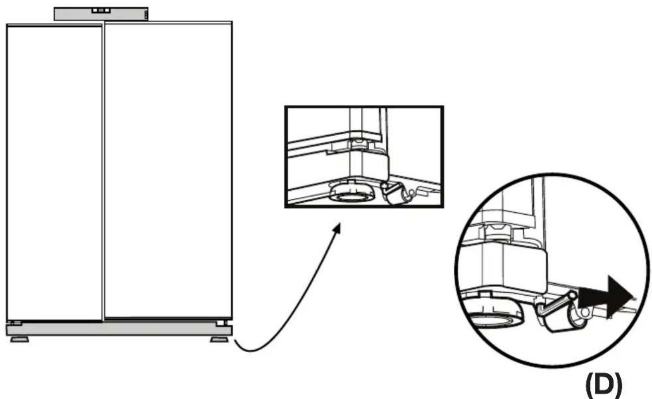 BLOMBERG IWD 1006 XT - Réglage de la hauteur de la porte - 3