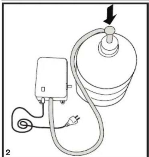 BLOMBERG IWD 1006 XT - Wasserleitung mit dem Wasserbehälter verbinden - 3