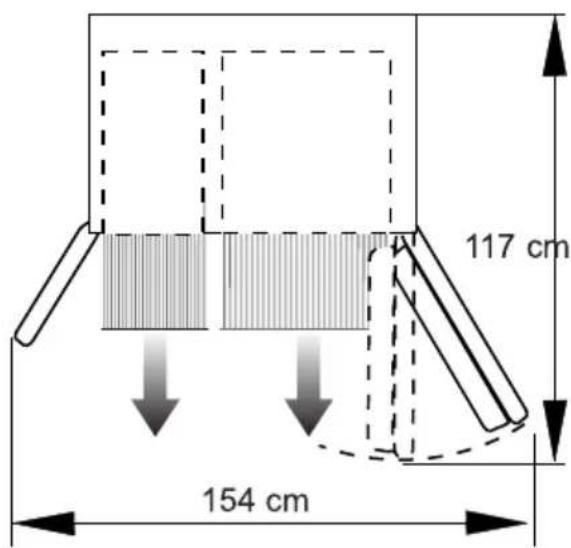 BLOMBERG IWD 1006 XT - Réglage de la hauteur de la porte - 1
