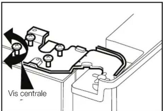 BLOMBERG IWD 1006 XT - Réglage du jeu entre les portes supérieures - 5