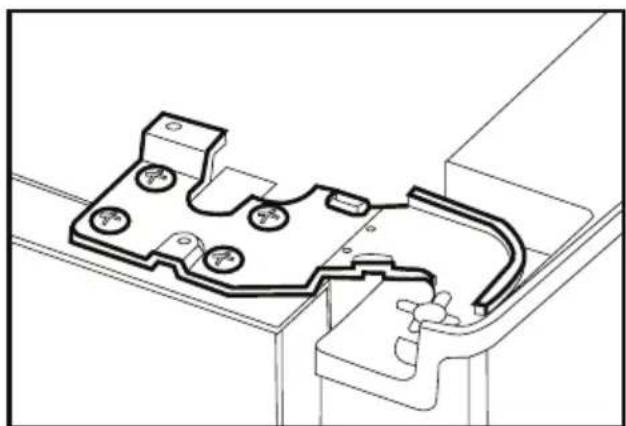 BLOMBERG IWD 1006 XT - Réglage du jeu entre les portes supérieures - 3