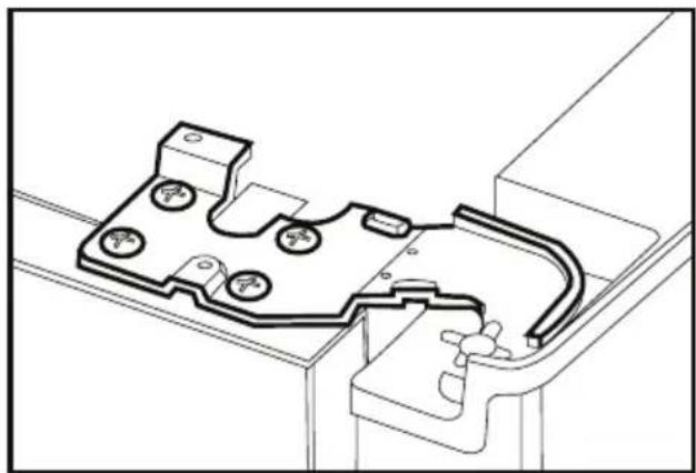 BLOMBERG IWD 1006 XT - Aanpassen van de opening tussen de bovenste deur - 3