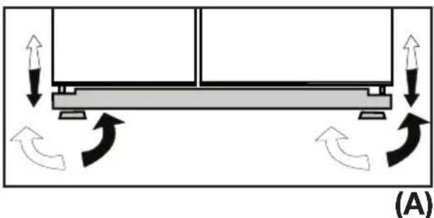 BLOMBERG IWD 1006 XT - Justering af balancen pà gulvet - 1