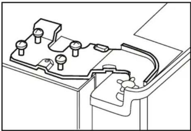 BLOMBERG IWD 1006 XT - Regolazione della distanza tra la porta superiore - 3