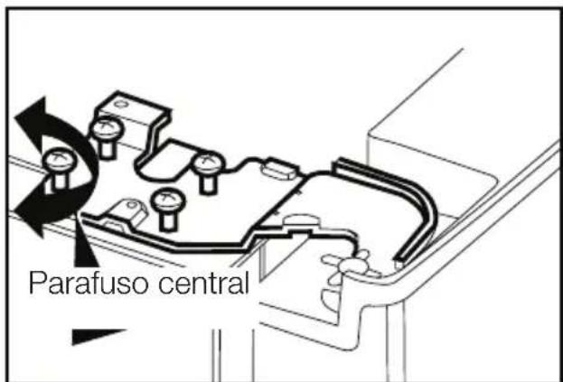 BLOMBERG IWD 1006 XT - Ajustar o espaço entre a porta superior - 6