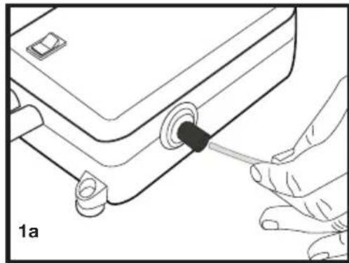 BLOMBERG IWD 1006 XT - Ligaçao da mangueira da agua ao jarro - 1