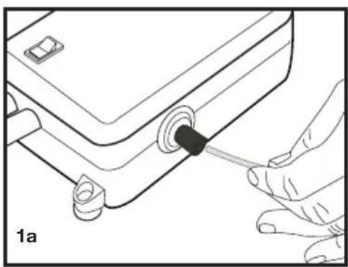 BLOMBERG IWD 1006 XT - Collegamento del flessibile dell'acqua alla brocca - 1