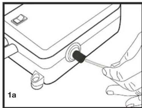 BLOMBERG IWD 1006 XT - Σύνδεση εύκαμπτου σωλήνα Σερού στη φιάλη - 1