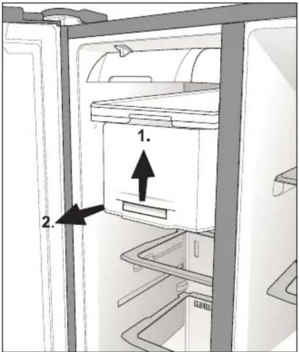 BLOMBERG IWD 1006 XT - Appareil à glaçons et distributeur - 1