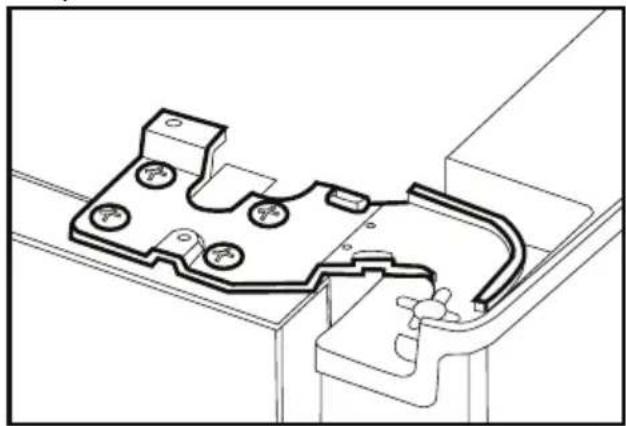 BLOMBERG IWD 1006 XT - De afstand:tussen de bovenste deur aanpassen - 3