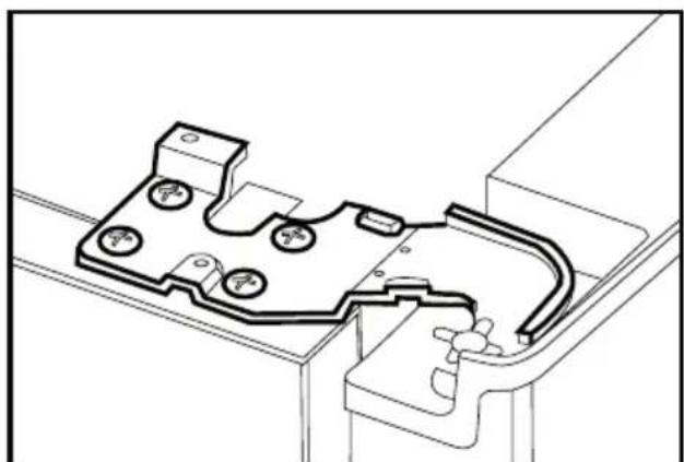 BLOMBERG IWD 1006 XT - Adjusting the gap between the upper door - 3