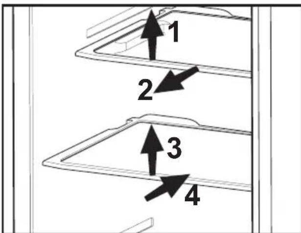 BLOMBERG IWD 1006 XT - Liukuvat hyllyt - 1