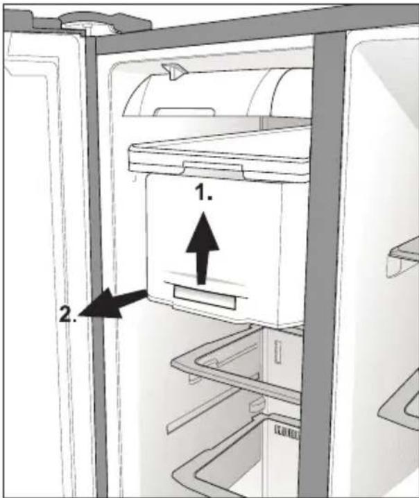 BLOMBERG IWD 1006 XT - IJsbak en waterdispenser - 1