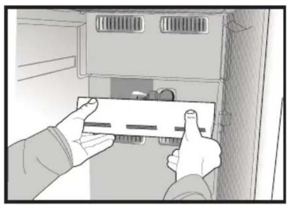 BLOMBERG IWD 1006 XT - Udskifting af det indvendige lys - 5