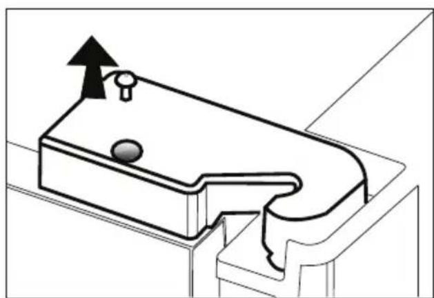 BLOMBERG IWD 1006 XT - Réglage du jeu entre les portes supérieures - 2