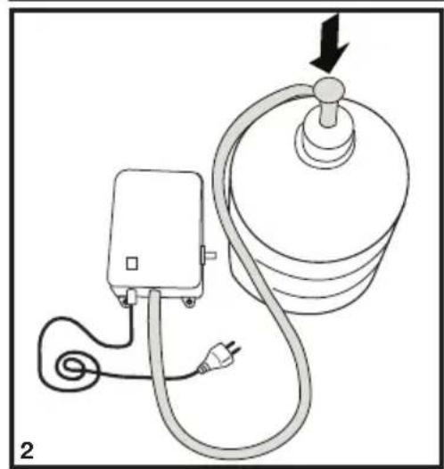 BLOMBERG IWD 1006 XT - Σύνδεση εύκαμπτου σωλήνα Σερού στη φιάλη - 3