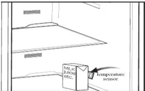 MILK JUICE etc. temperature sensor