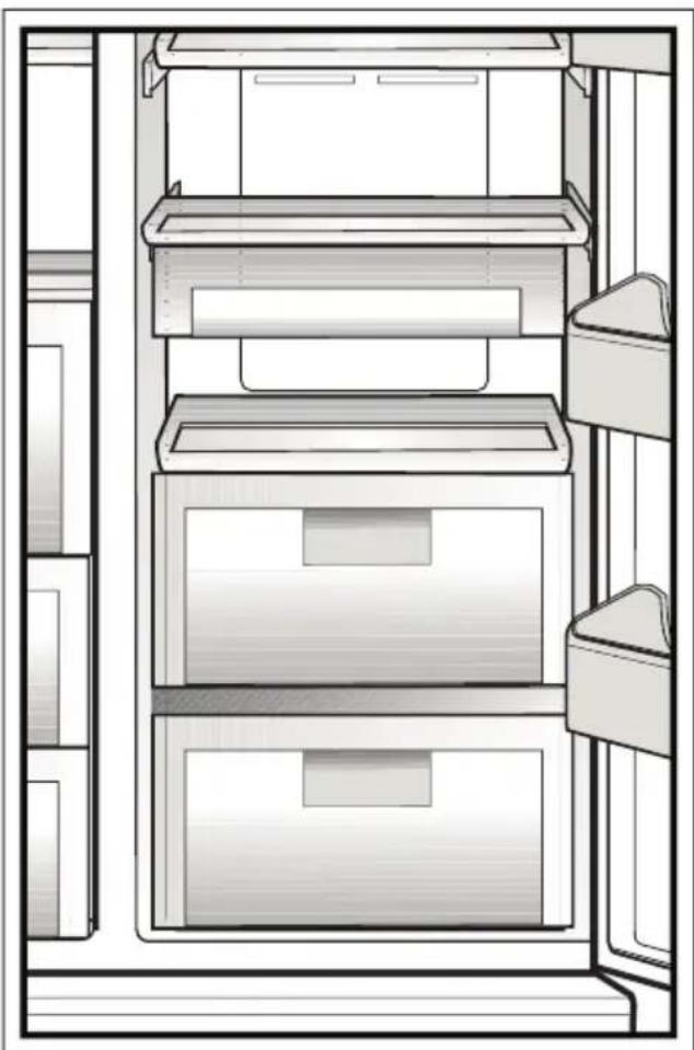BLOMBERG IWD 1004 XT - Compartimento de enfriamiento - 1