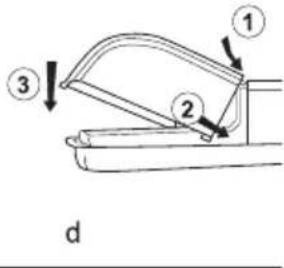 BLOMBERG DSM 1510 XA - Remplacement de l'ampoule interieure - 4