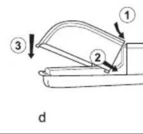 BLOMBERG DSM 1510 A - Replacing the interior light bulb - 4
