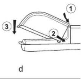 BLOMBERG DSM 1510 A - Remplacement de l'ampoule interieure - 4