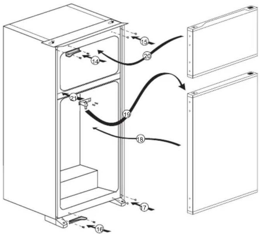 BLOMBERG DSM 1510 I - Réversibilité des portes - 2