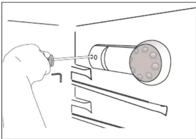 BLOMBERG DSM 1510 I - Remplacement de l'ampoule interieure - 1