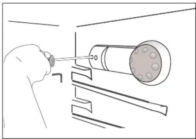 BLOMBERG DSM 1510 I - Byte av innerbelysningen glödlampa - 1
