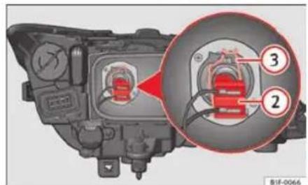SEAT Leon SC (2014) - Remplacement des ampoules du phare - 2