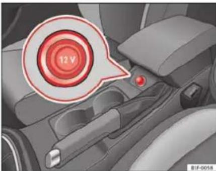 SEAT Leon SC (2014) - Prises de courant - 1