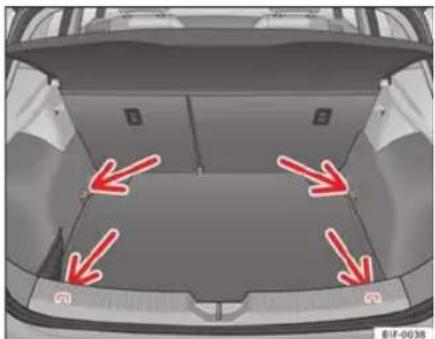 SEAT Leon SC (2014) - Œillets d'amarrage - 1