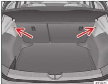 SEAT Leon SC (2014) - Crochets pour sacs - 1