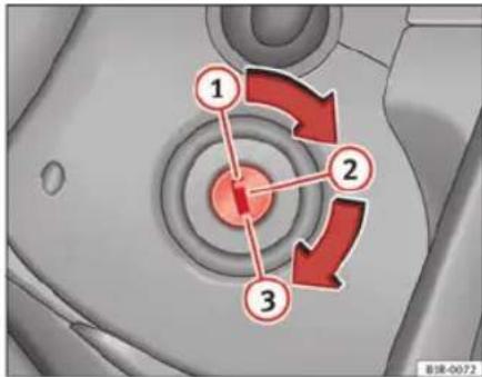 SEAT Leon SC (2014) - Démarrage du moteur avec la clé - 1