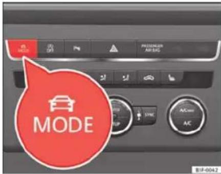 SEAT Leon SC (2014) - Réglage du mode de conduite - 1
