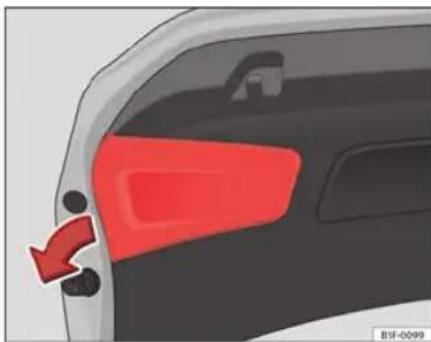 SEAT Leon SC (2014) - Dépose du support d'ampoules - 1