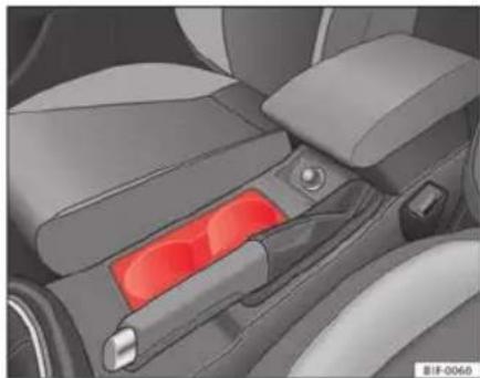 SEAT Leon SC (2013) - Porte-gobelets - 1