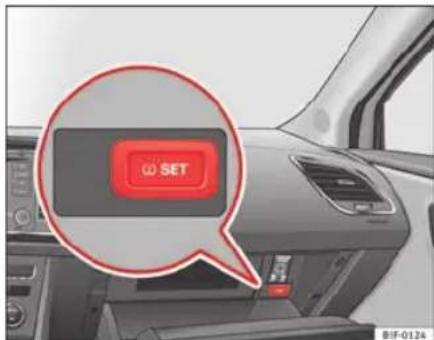 SEAT Leon SC (2013) - Calibrage de l'indicateur de contrôle de la pression des pneus - 1