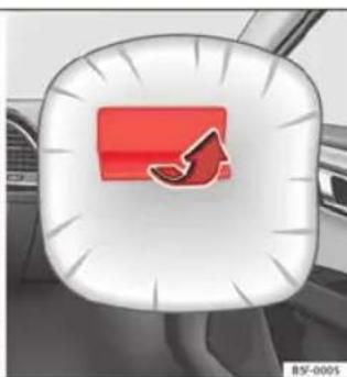 SEAT Leon SC (2013) - Comportement des caches des modules d'airbags lors du déclenchement des airbags frontaux - 2