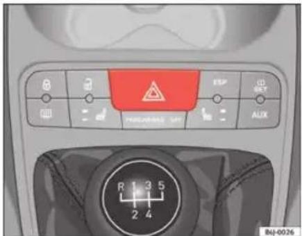 SEAT Ibiza SC (2011) - Feux de détresse - 1