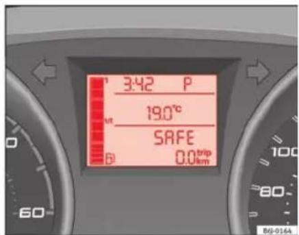 SEAT Ibiza SC (2011) - Indication des positions du levier sélecteur* - 1