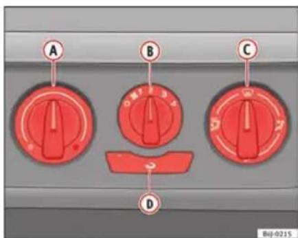 SEAT Ibiza SC (2011) - Ventilation ou chauffage de l'habitacle - 1
