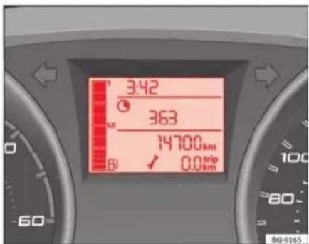 SEAT Ibiza SC (2011) - Indicateur de maintenance - 1
