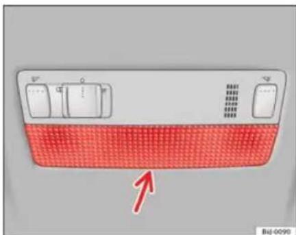 SEAT Ibiza SC (2011) - Eclairage interieur et lampe de lecture avant - 1