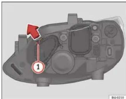 SEAT Ibiza SC (2011) - Feu de route et de position - 1